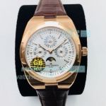 (GB) Vacheron Constantin Overseas Perpetual Calendar Ultra-Thin Replica Watch Silver Dial